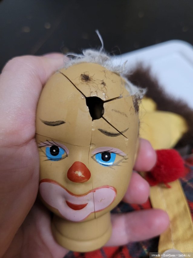 Винтажный клоун в реставрацию, Германия (фото 3)