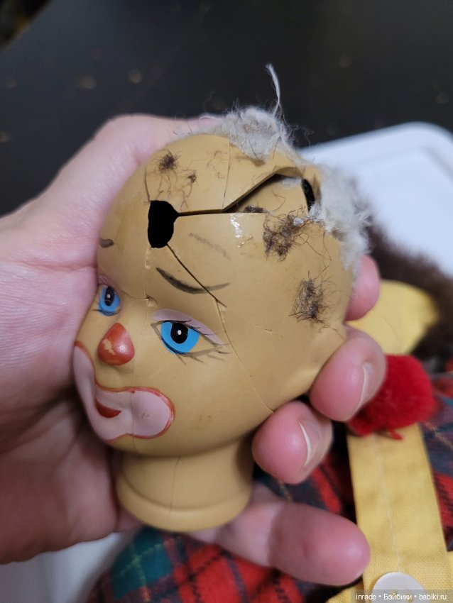 Винтажный клоун в реставрацию, Германия (фото 4)