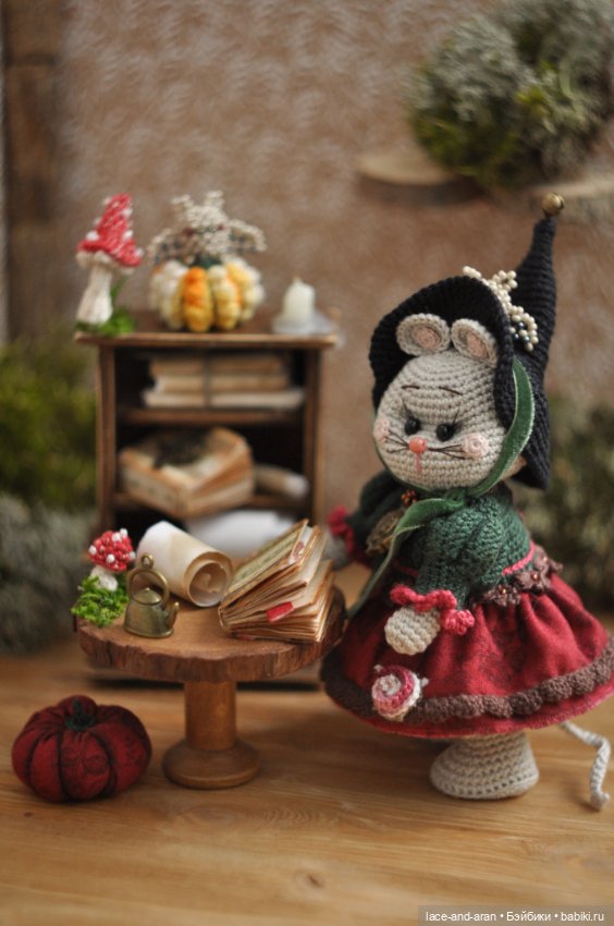 Мебель для куклы, румбокса, кукольного домика на Хэллоуин (фото 8)