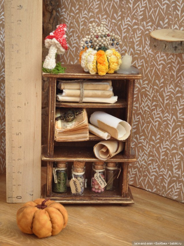 Мебель для куклы, румбокса, кукольного домика на Хэллоуин (фото 6)