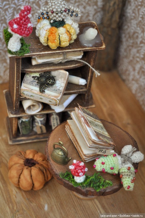 Мебель для куклы, румбокса, кукольного домика на Хэллоуин (фото 2)