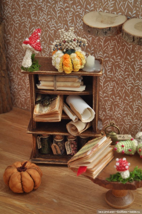 Мебель для куклы, румбокса, кукольного домика на Хэллоуин (фото 5)