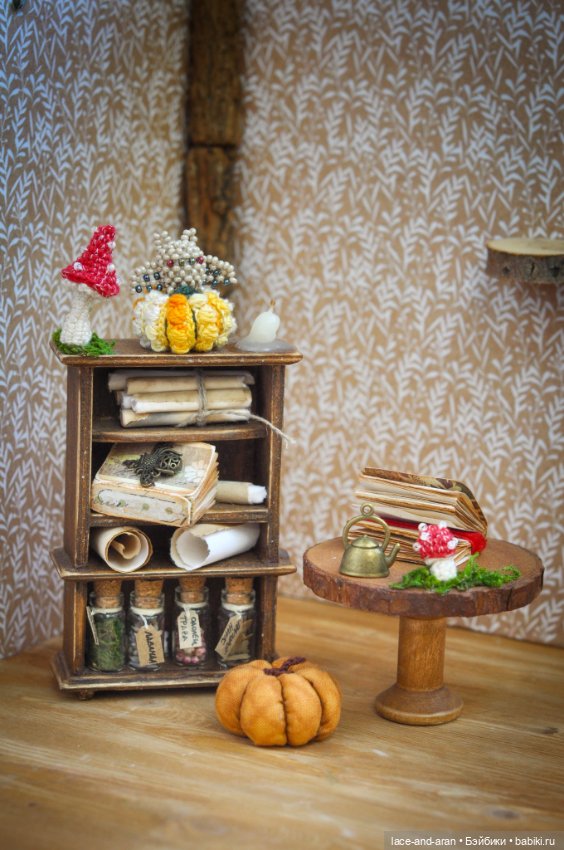 Мебель для куклы, румбокса, кукольного домика на Хэллоуин