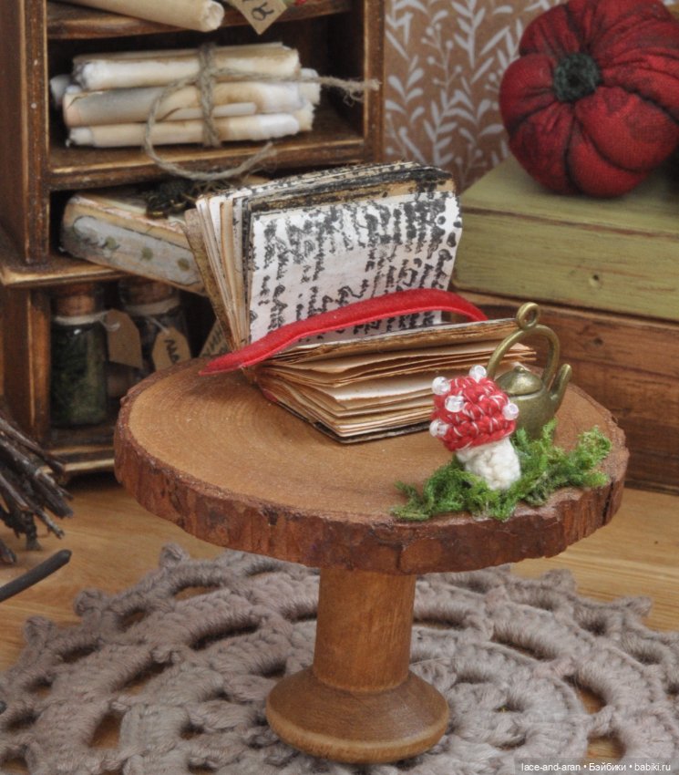 Мебель для куклы, румбокса, кукольного домика на Хэллоуин (фото 9)