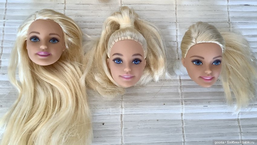 Головы различных современных Барби (фото 3)
