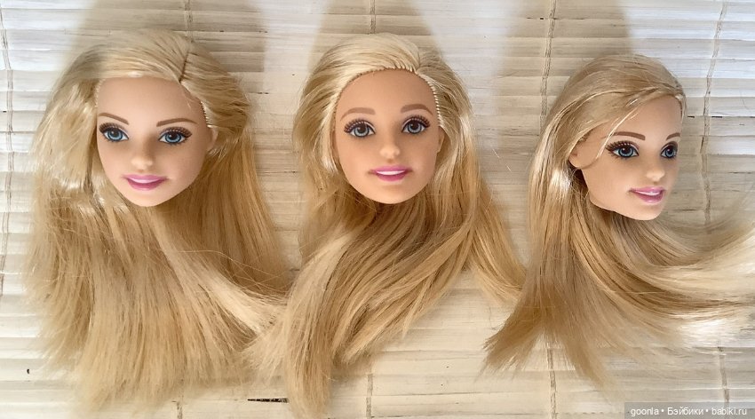 Головы различных современных Барби (фото 2)