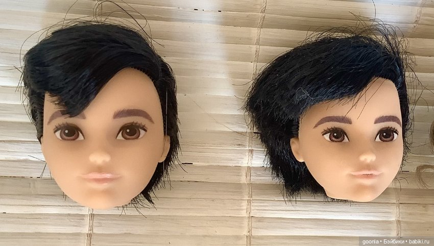Головы от различных современных кукол (фото 4)