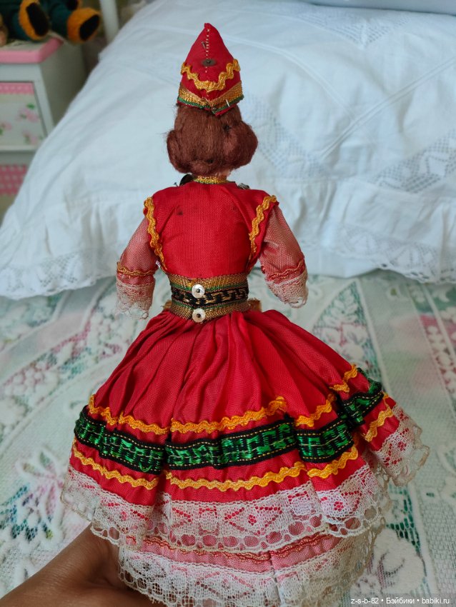 Красивая кукла из ткани — Винтажные куклы и игрушки детства (фото 3)