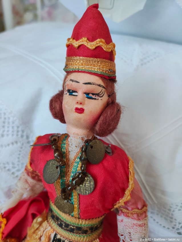 Красивая кукла из ткани — Винтажные куклы и игрушки детства (фото 6)