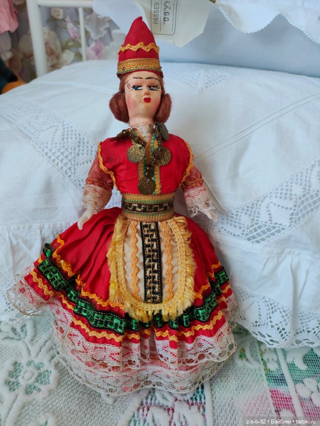 Красивая кукла из ткани — Винтажные куклы и игрушки детства (фото 8)