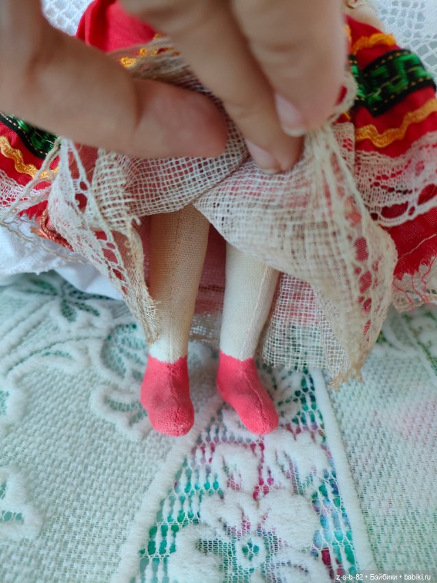 Красивая кукла из ткани — Винтажные куклы и игрушки детства (фото 5)