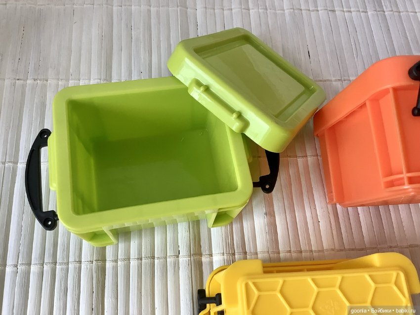 Контейнеры для кукол 1/6, 1/12 в диорамы или для хранения (фото 3)