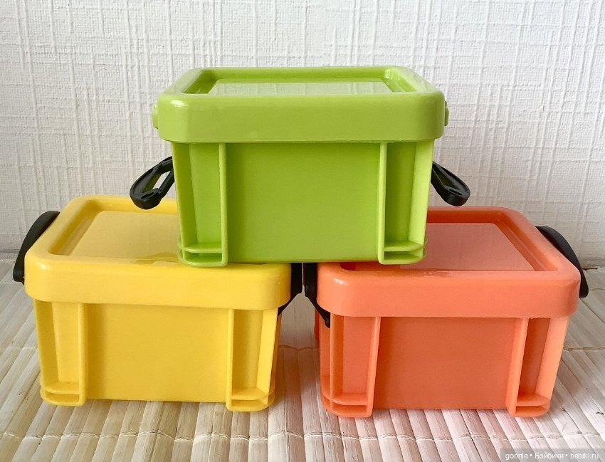 Контейнеры для кукол 1/6, 1/12 в диорамы или для хранения (фото 6)