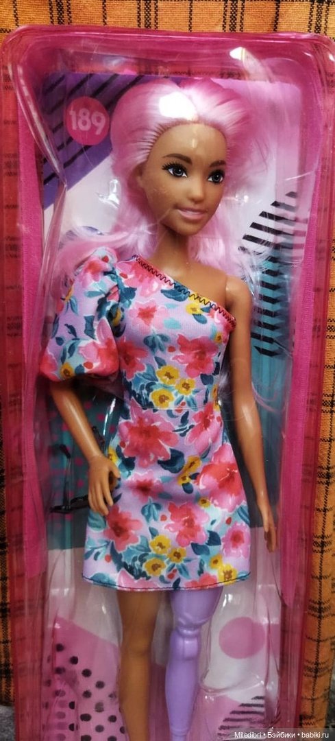 Кукла Barbie fashionistas 189 (HBV21) (фото 3)