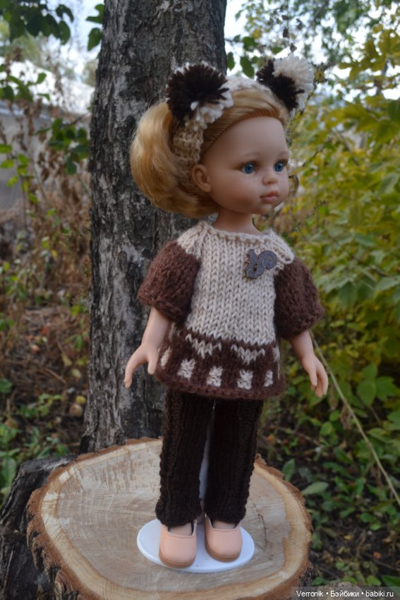 Комплект одежды для куклы Paola Reina "Белочка". Одежда для кукол (фото 6)