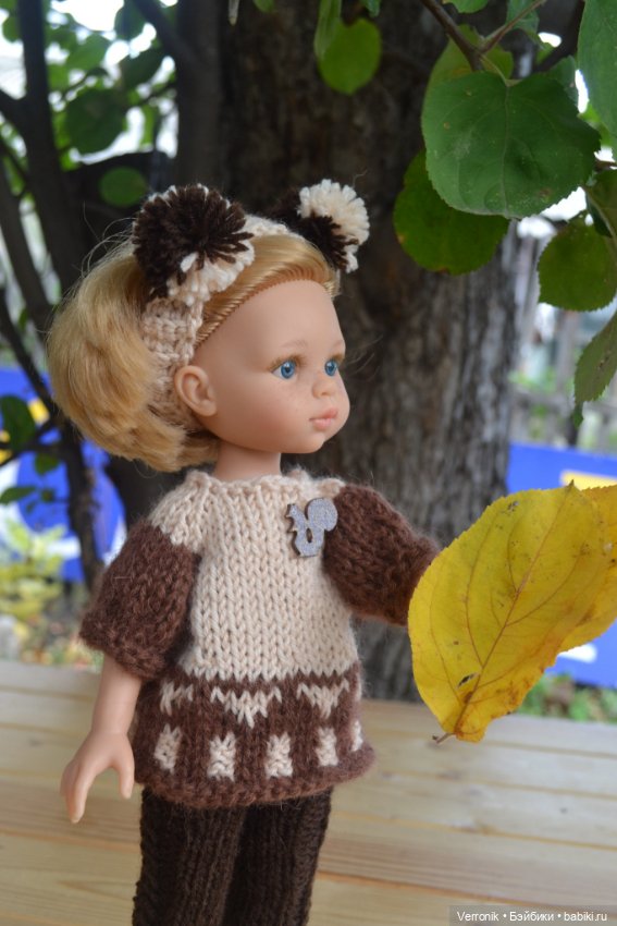 Комплект одежды для куклы Paola Reina "Белочка". Одежда для кукол (фото 4)