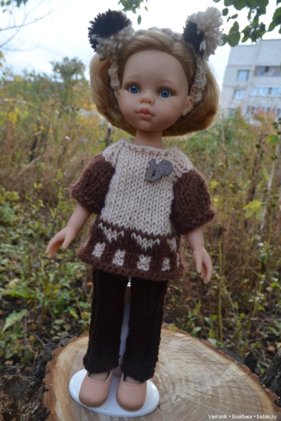 Комплект одежды для куклы Paola Reina "Белочка". Одежда для кукол (фото 5)
