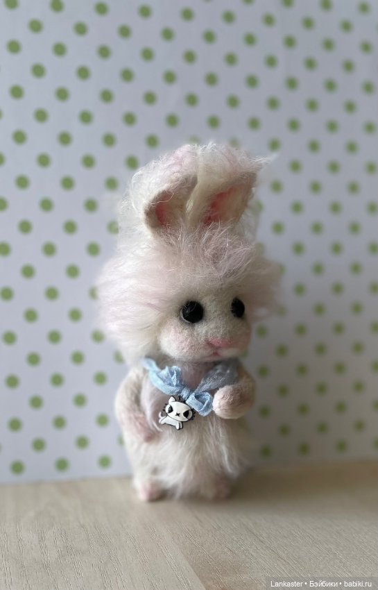 Масик, зайчонок-тедди — Авторские игрушки (фото 5)