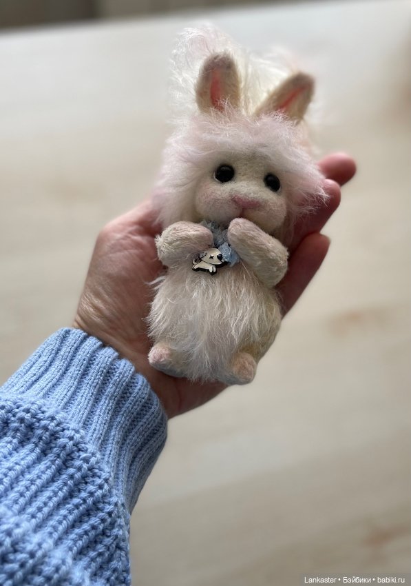 Масик, зайчонок-тедди — Авторские игрушки