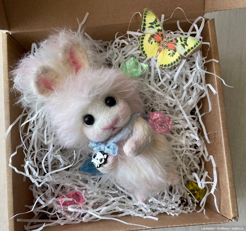 Масик, зайчонок-тедди — Авторские игрушки (фото 6)