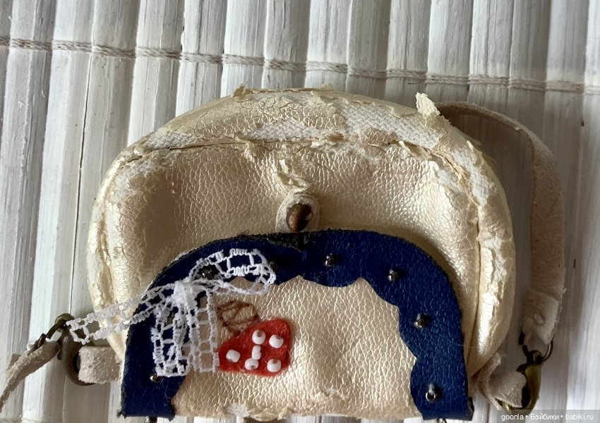 Сумочка для куклы формата барби (фото 4)