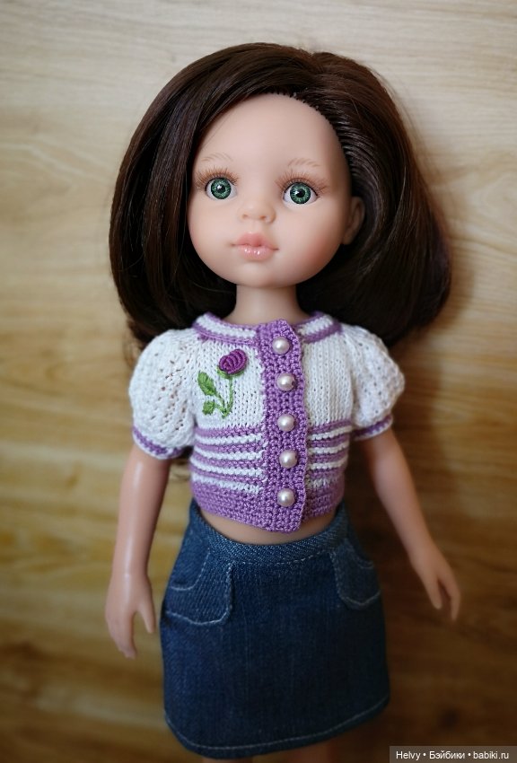 Кофточка для куклы Paola Reina (Паола Рейна)