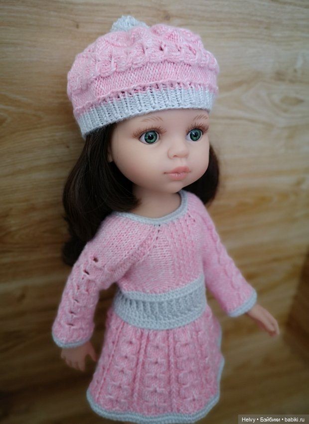 Платье и берет для куклы Paola Reina (Паола Реина) (фото 4)