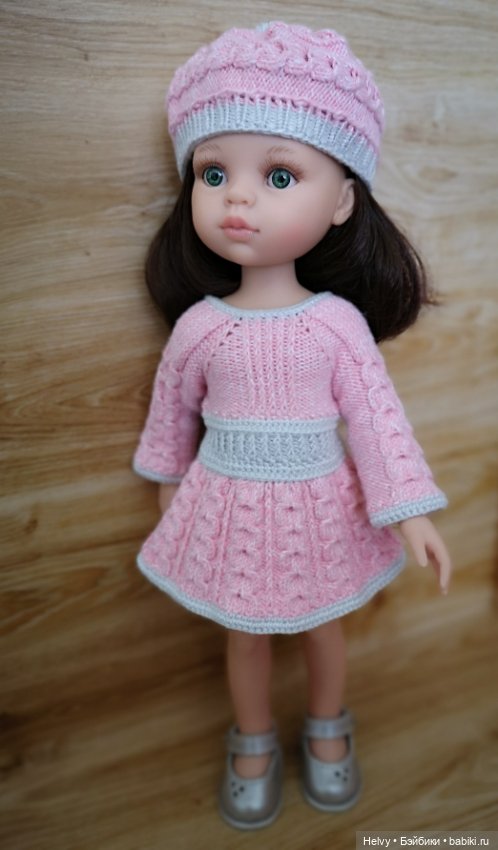 Платье и берет для куклы Paola Reina (Паола Реина) (фото 5)