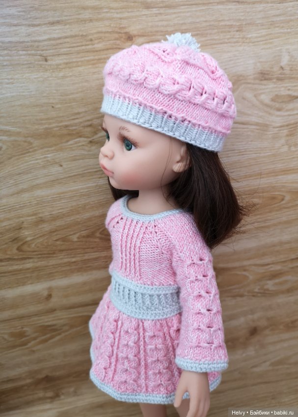 Платье и берет для куклы Paola Reina (Паола Реина) (фото 3)