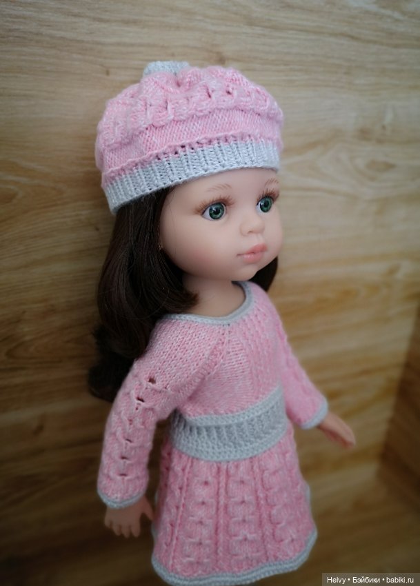 Платье и берет для куклы Paola Reina (Паола Реина) (фото 2)