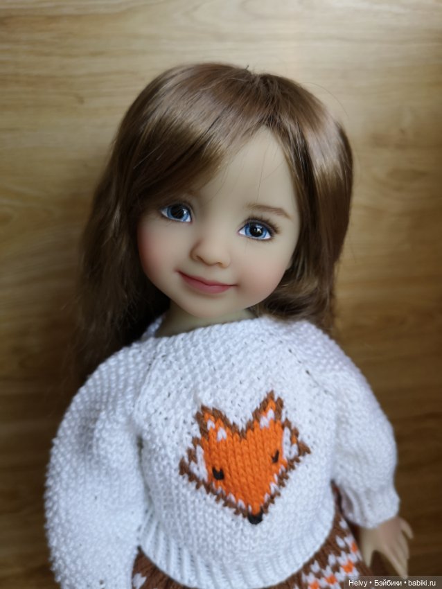 Свитер и юбочка для куклы Little Darling (фото 5)