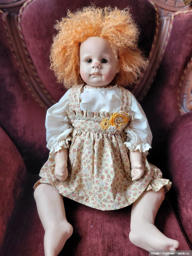 Авторская кукла от Linda Valentino Michel, единственная в мире (фото 5)