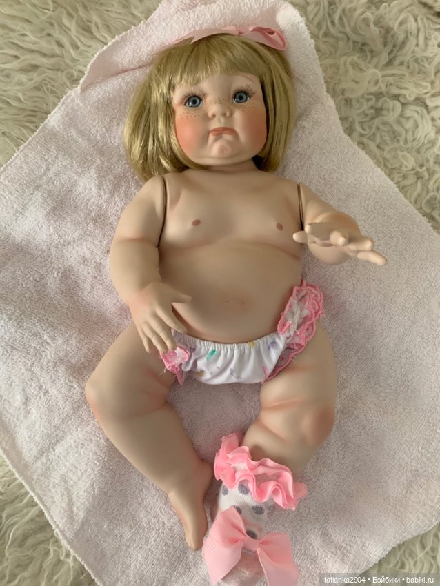Фарфоровая малышка Cassie от Синди Рольф