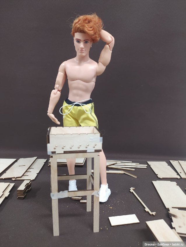Мангал 1:6 — Кукольная мебель