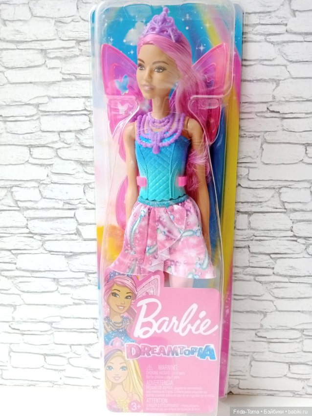 Барби фея с крылышками Дримтопия, молд Дайа (фото 2)