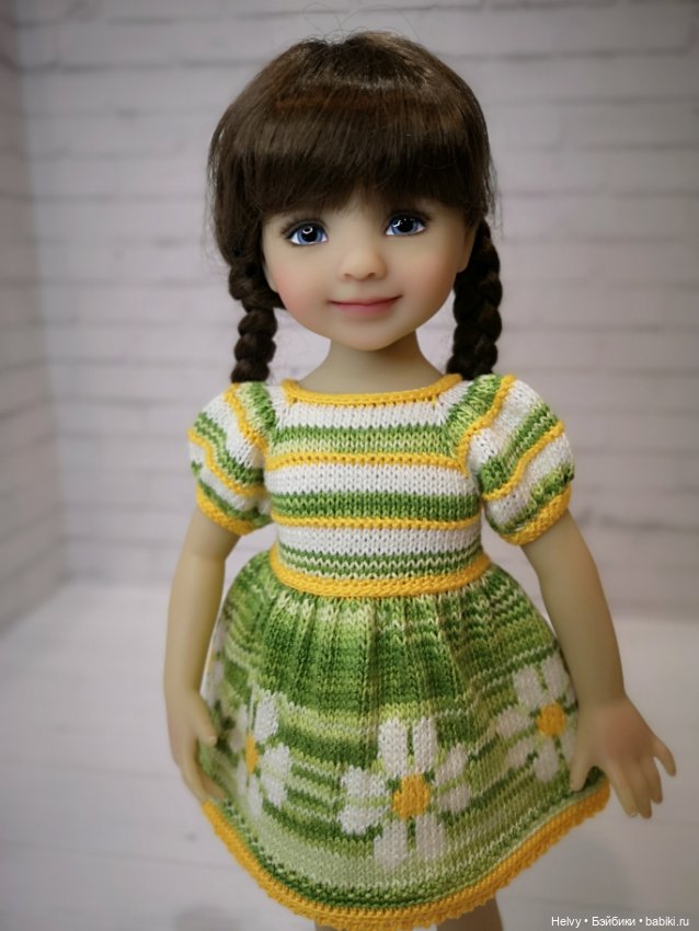 Платье для кукол Little Darling и Paola Reina (для кукол 33 см) (фото 6)