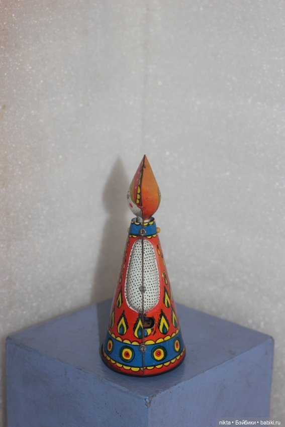 Заводная механическая игрушка СССР * Снегурочка * ЛЗМ (фото 2)