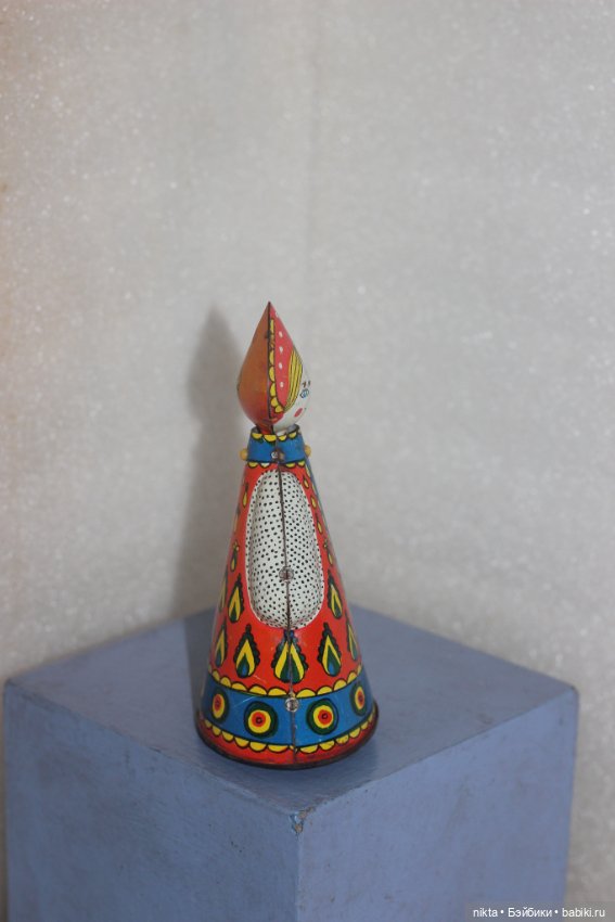 Заводная механическая игрушка СССР * Снегурочка * ЛЗМ (фото 4)