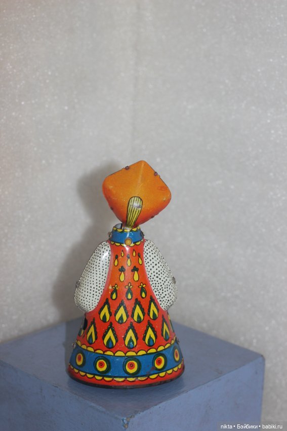 Заводная механическая игрушка СССР * Снегурочка * ЛЗМ (фото 3)