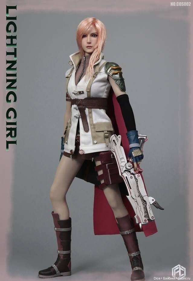 РАЗДЕЛ коллекционной фигурки 1/6 LIGHTNING GIRL