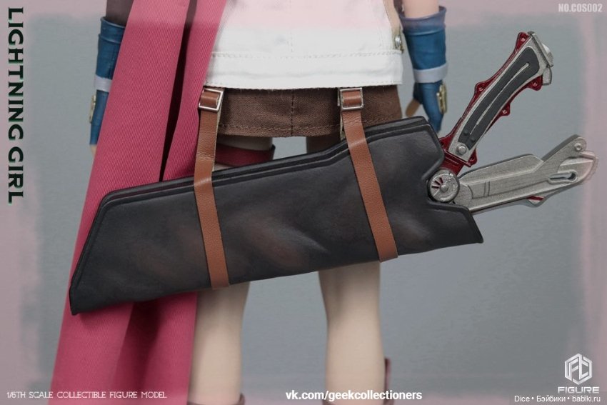 РАЗДЕЛ коллекционной фигурки 1/6 LIGHTNING GIRL