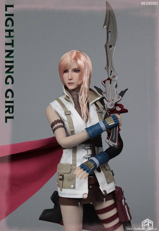 РАЗДЕЛ коллекционной фигурки 1/6 LIGHTNING GIRL (фото 2)