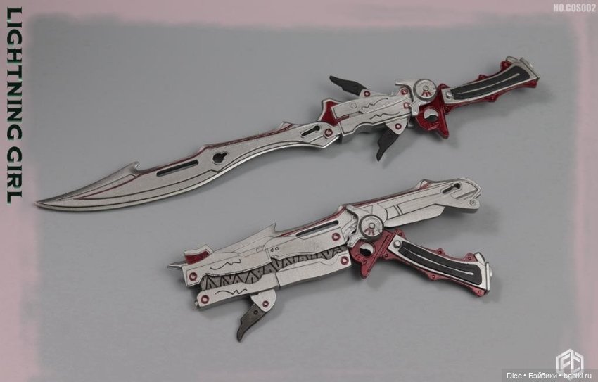 РАЗДЕЛ коллекционной фигурки 1/6 LIGHTNING GIRL