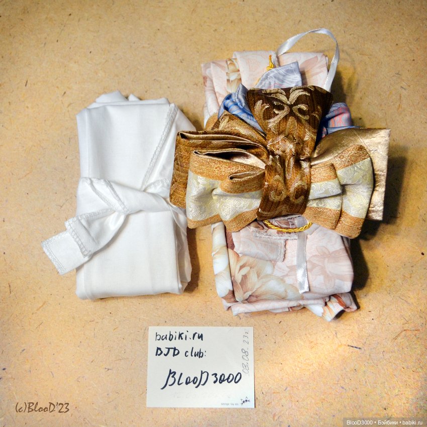 Кимоно женское для СД — Одежда для BJD (фото 6)