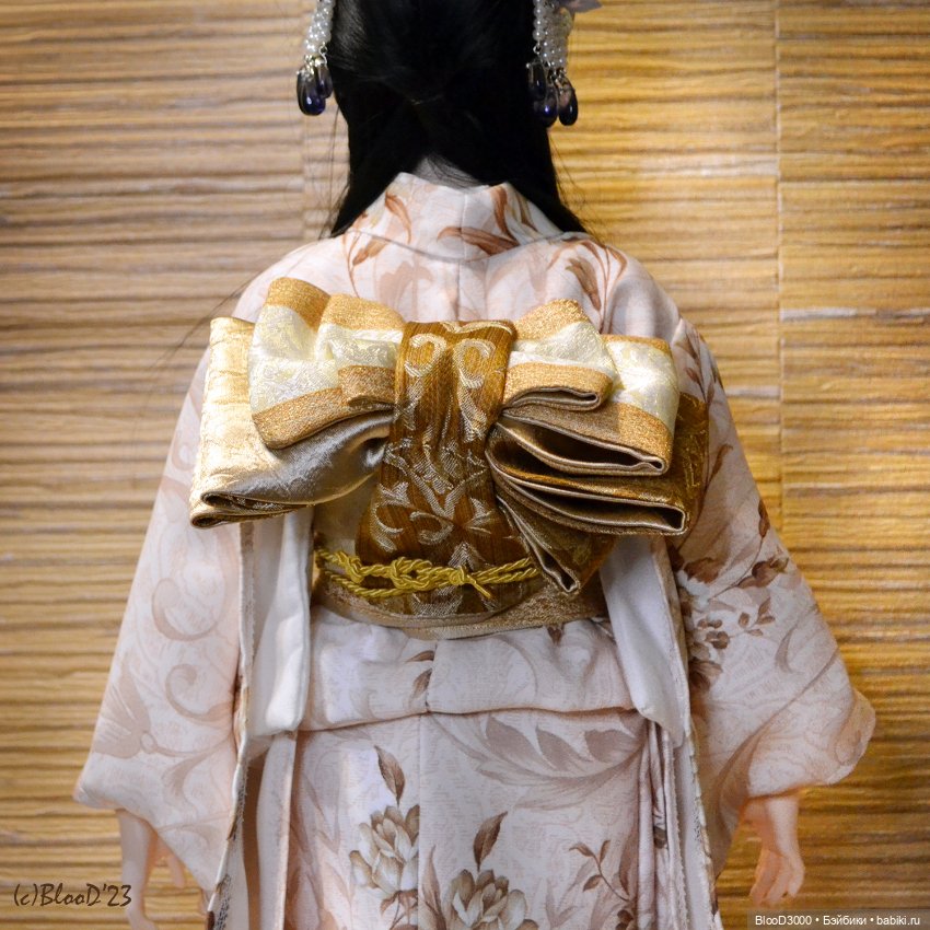 Кимоно женское для СД — Одежда для BJD (фото 3)