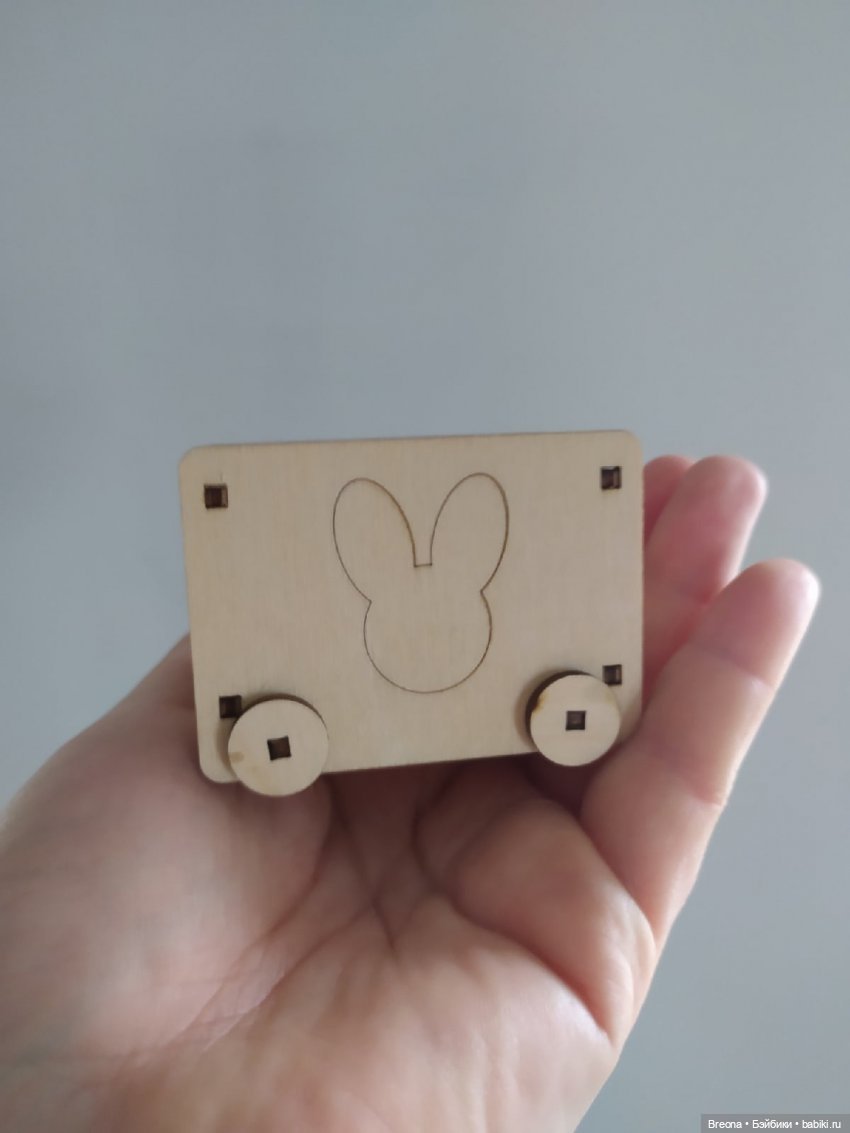 Ящик для игрушек — Кукольная мебель