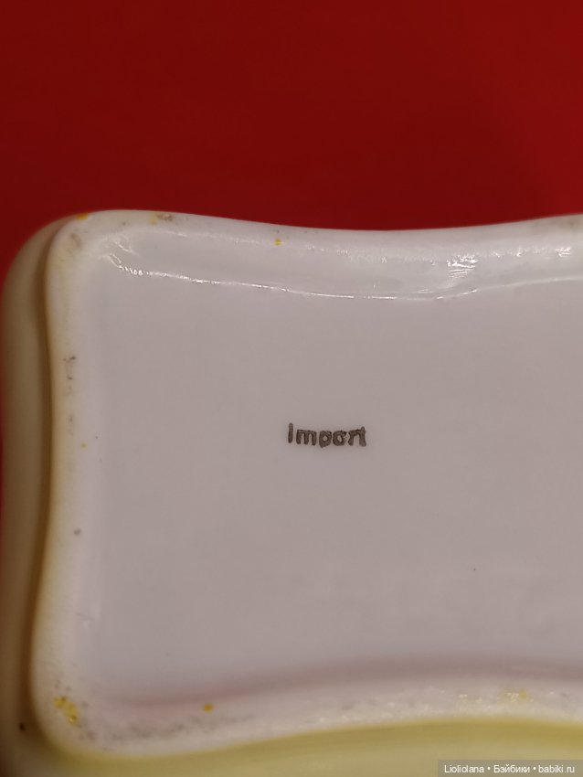 Шкатулка. Бонбоньерка. Фарфор. Германия. Винтаж (фото 6)