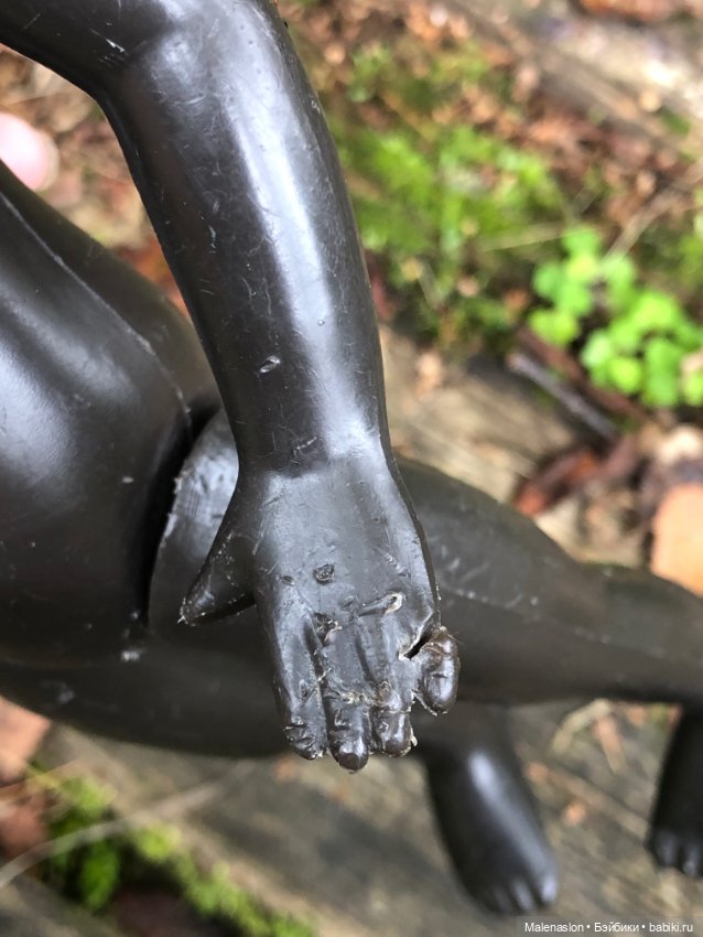 Редкий негритенок СССР — Винтажные куклы и игрушки детства (фото 6)