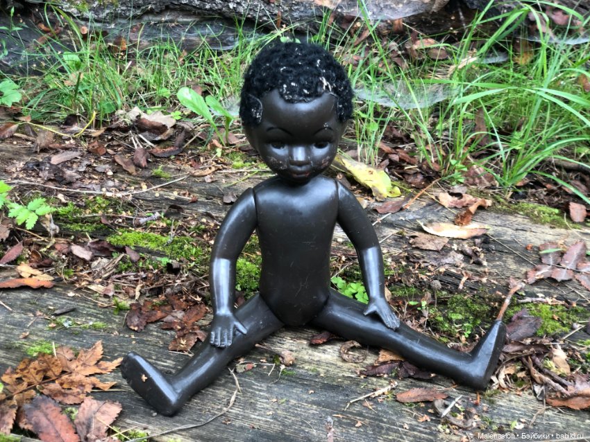 Редкий негритенок СССР — Винтажные куклы и игрушки детства (фото 7)