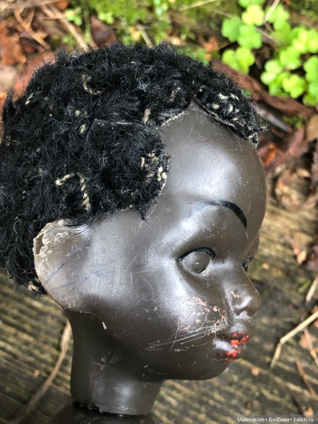 Редкий негритенок СССР — Винтажные куклы и игрушки детства (фото 3)